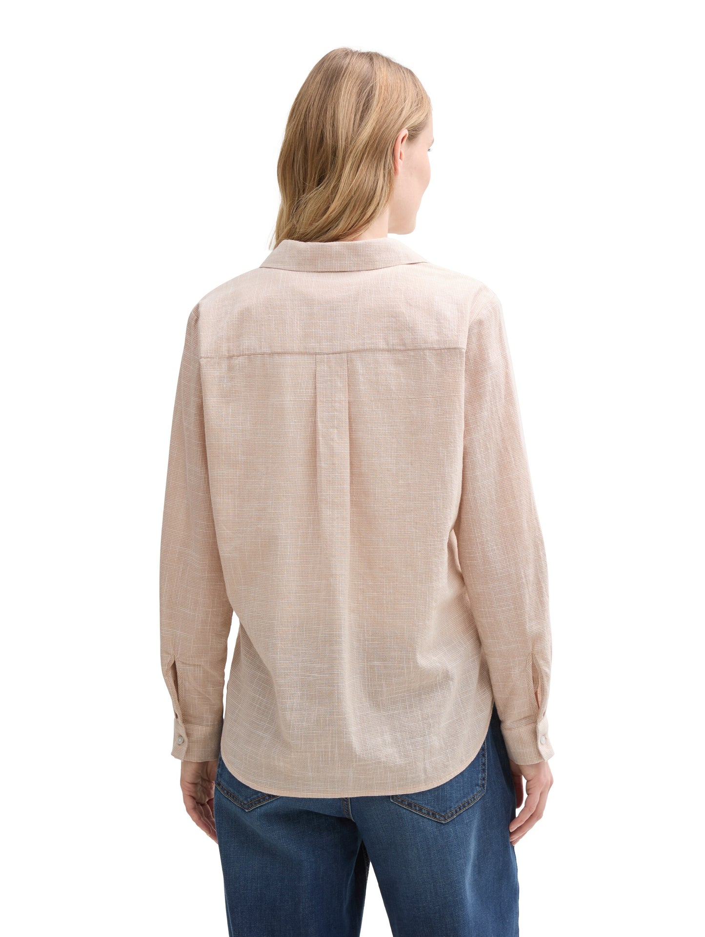 blouse with slub structure - 1035247