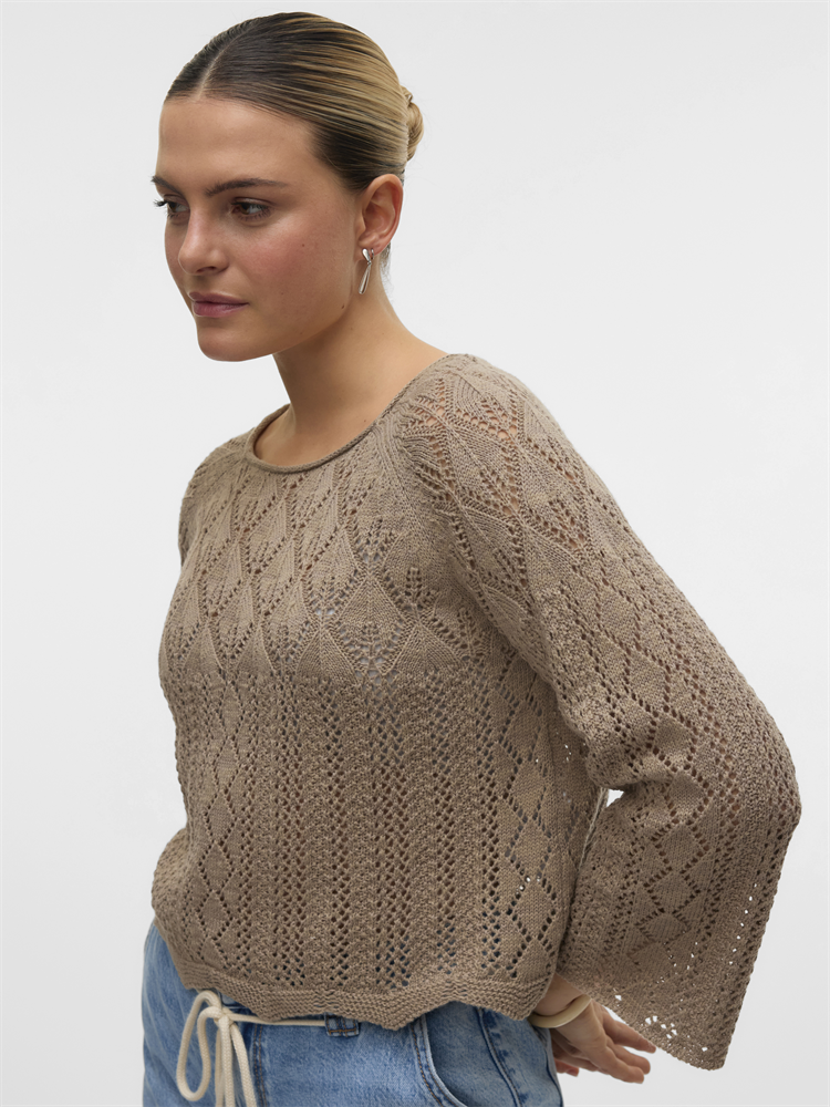 VMGINGER 3/4 BOATNECK PULLOVER GA N - 10289545