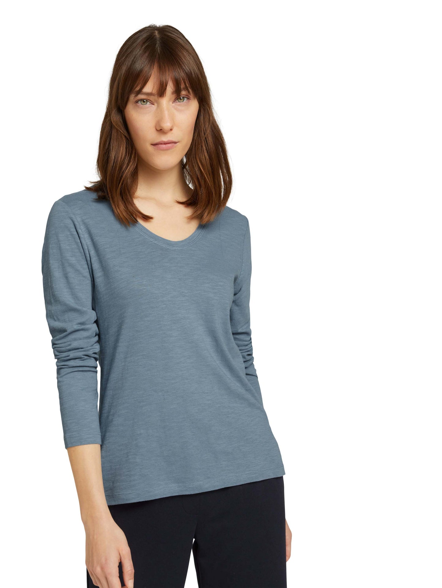 shirt basic V-neck - 1029660