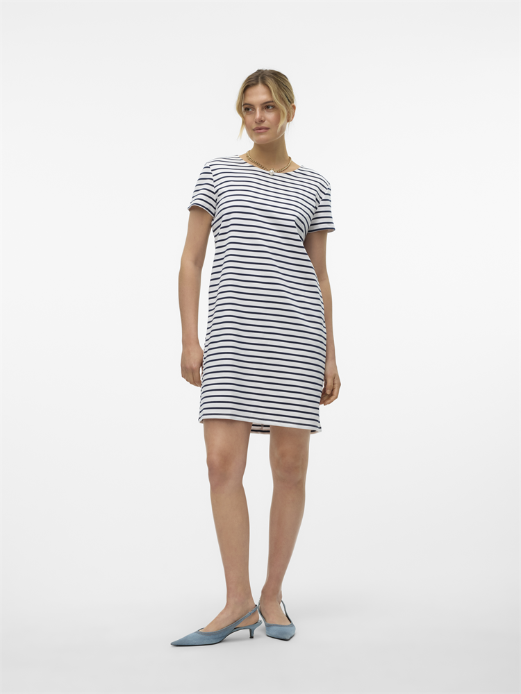 VMABBY SS SHORT ZIP DRESS JRS NOOS - 10304718