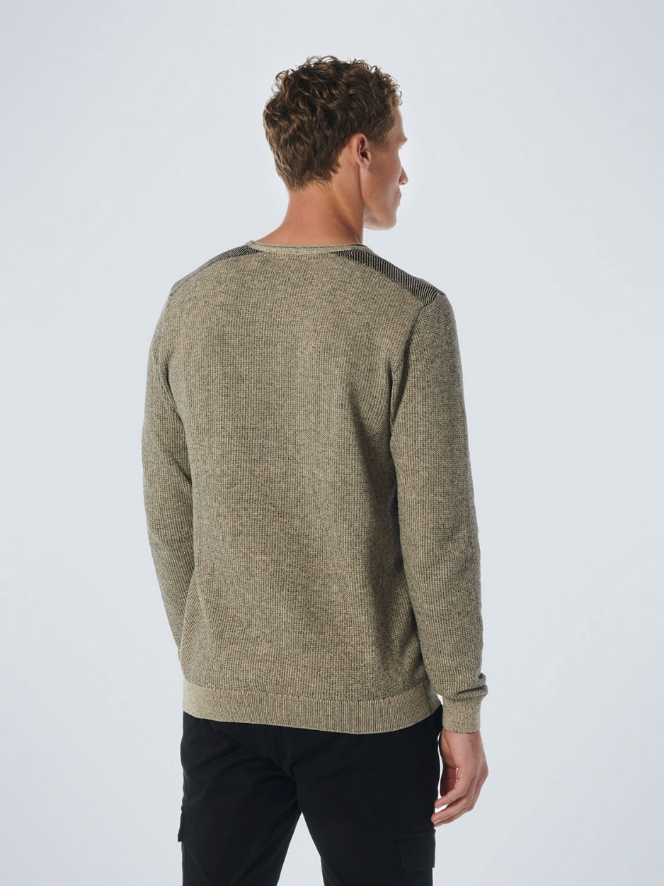 Pullover Crewneck 2 Coloured Jacqua - 21230821SN