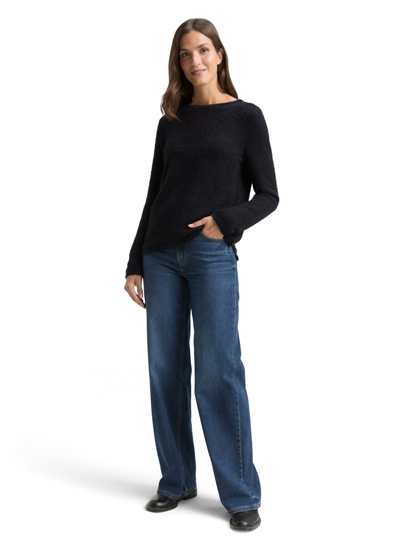 knit striped featheryarn pullo - 1049152