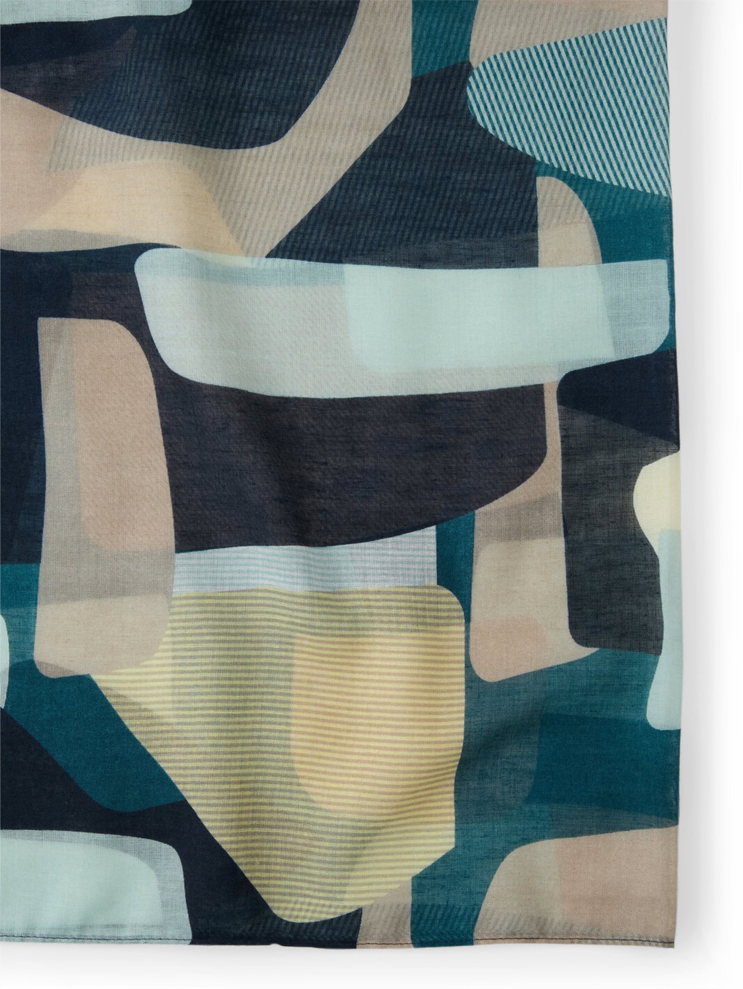 printed loop scarf - 1049643