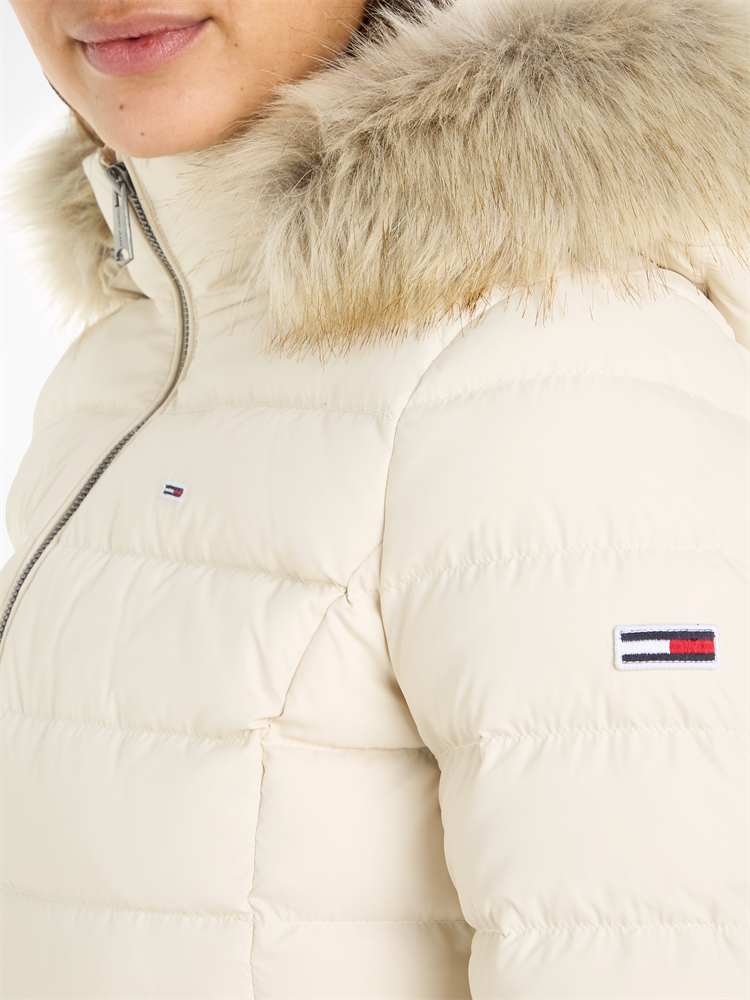 TJW BASIC HOODED DOWN JACKET - DW0DW08588