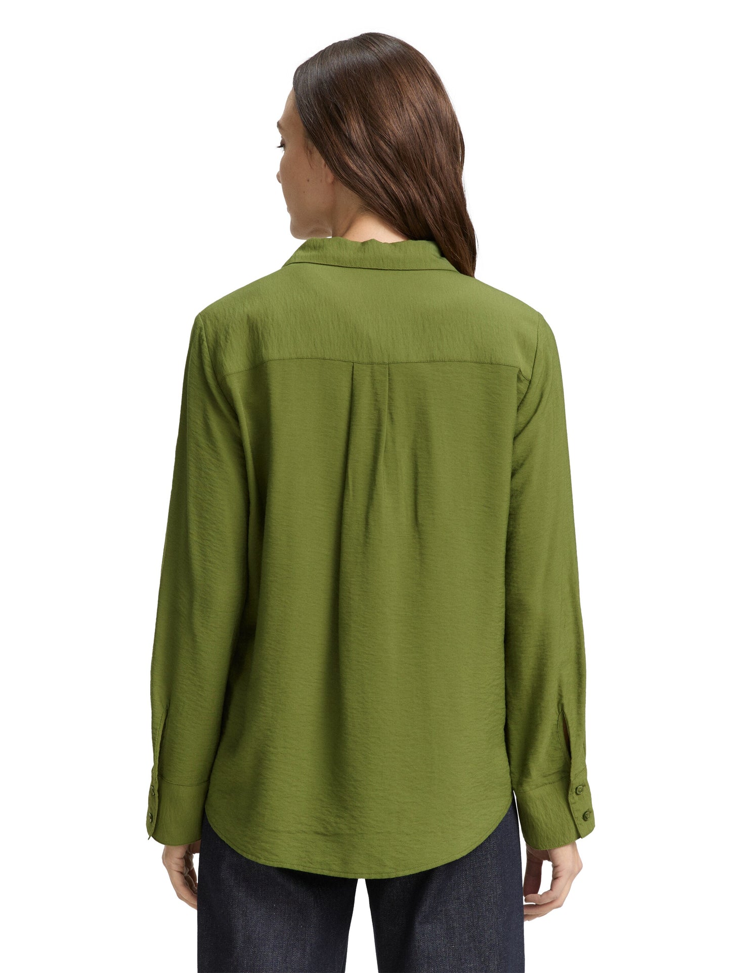 blouse structured solid - 1047585