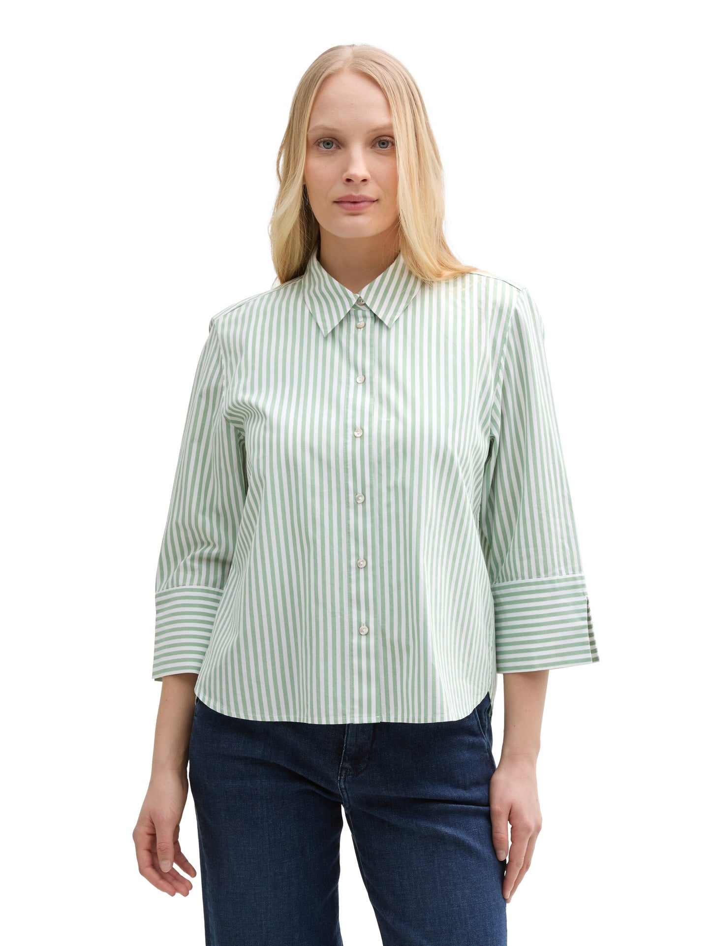blouse modern shape striped - 1045256