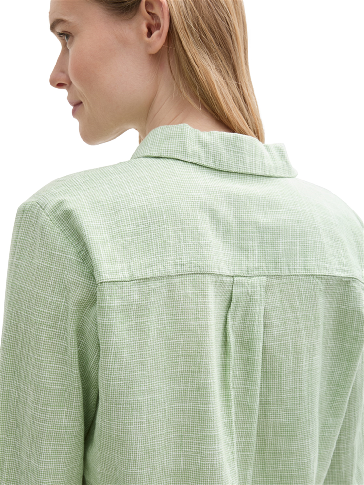 blouse with slub structure - 1035247