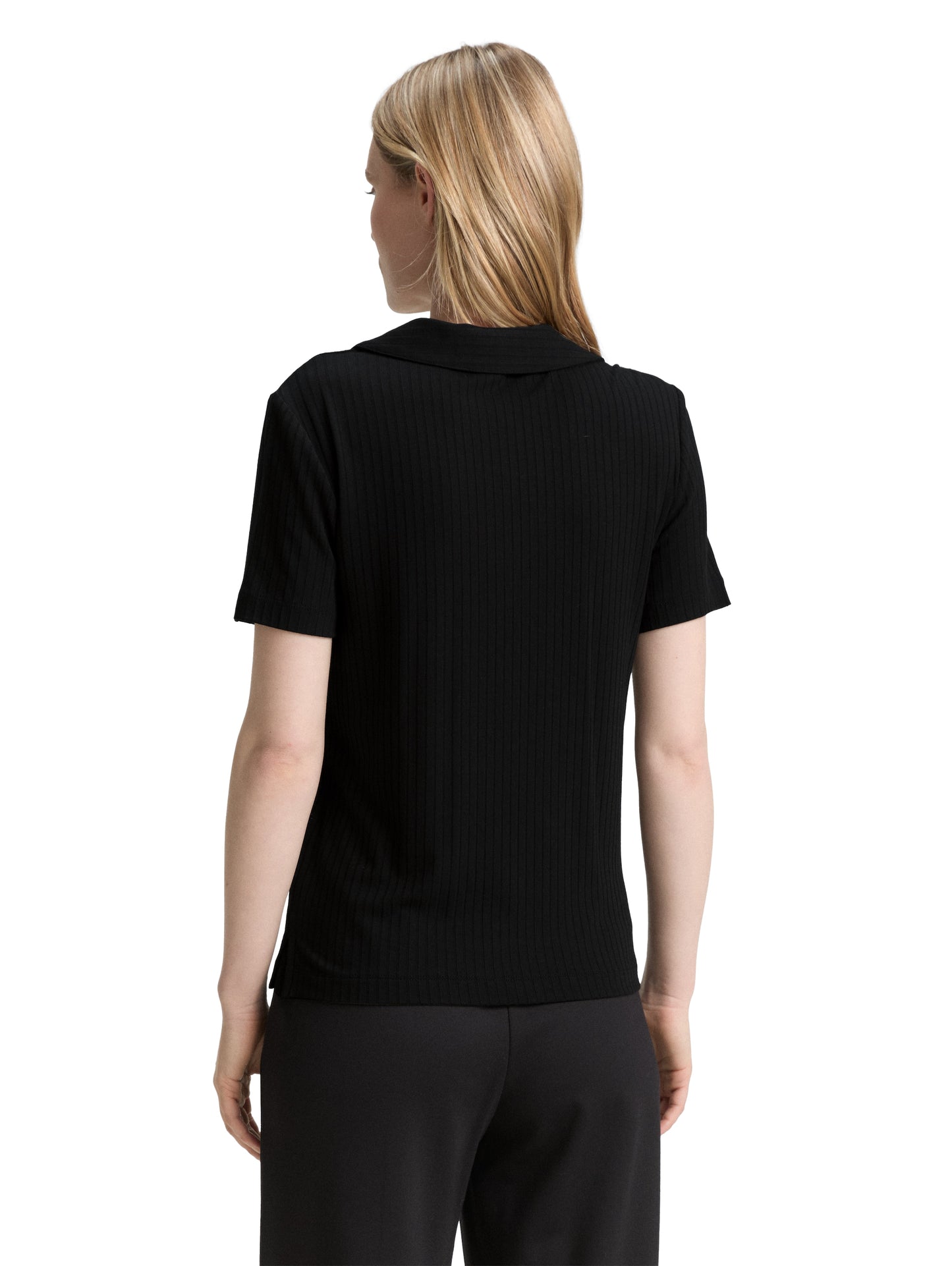 T-shirt rib polo shirt - 1046429