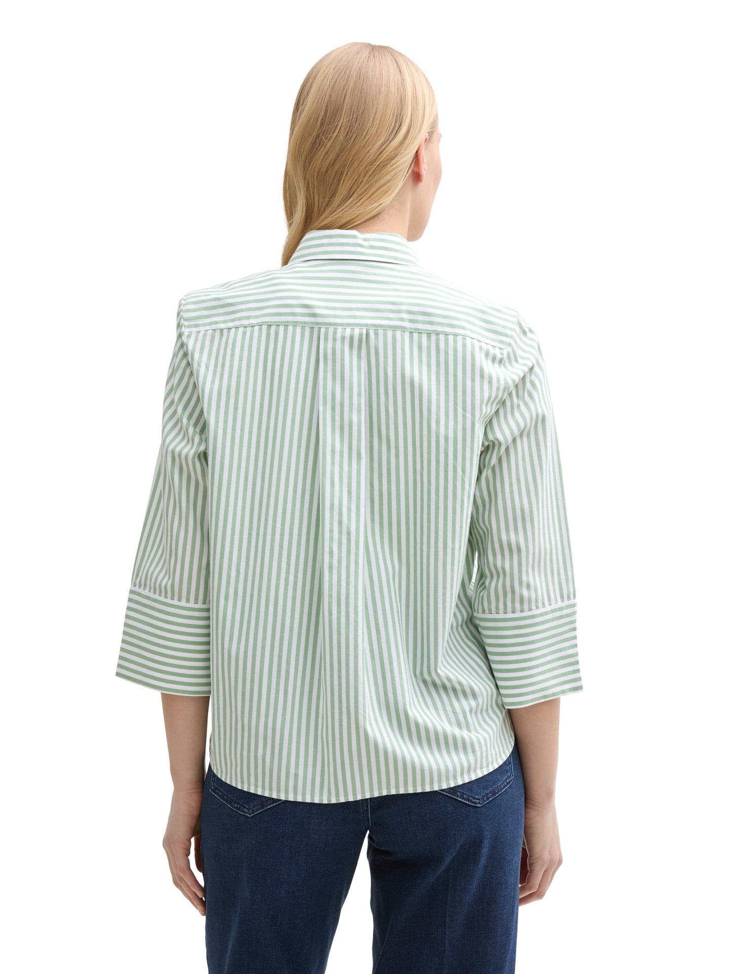blouse modern shape striped - 1045256