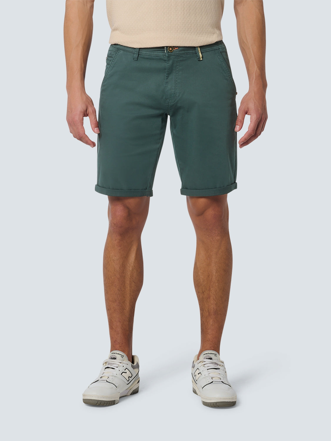 Short Chino Garment Dyed Twill Stre - 238190306SN