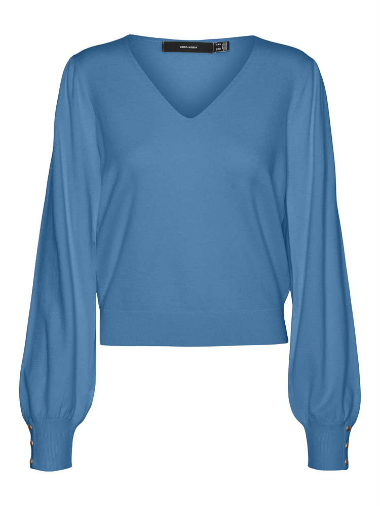 VMHOLLYKARIS LS V-NECK PULLOVER GA - 10310578