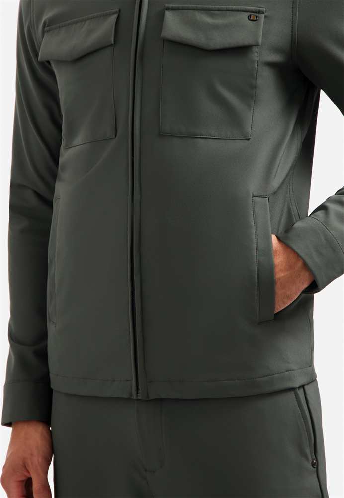 Overshirt Full Zipper Stretch Sedoc - 29510804