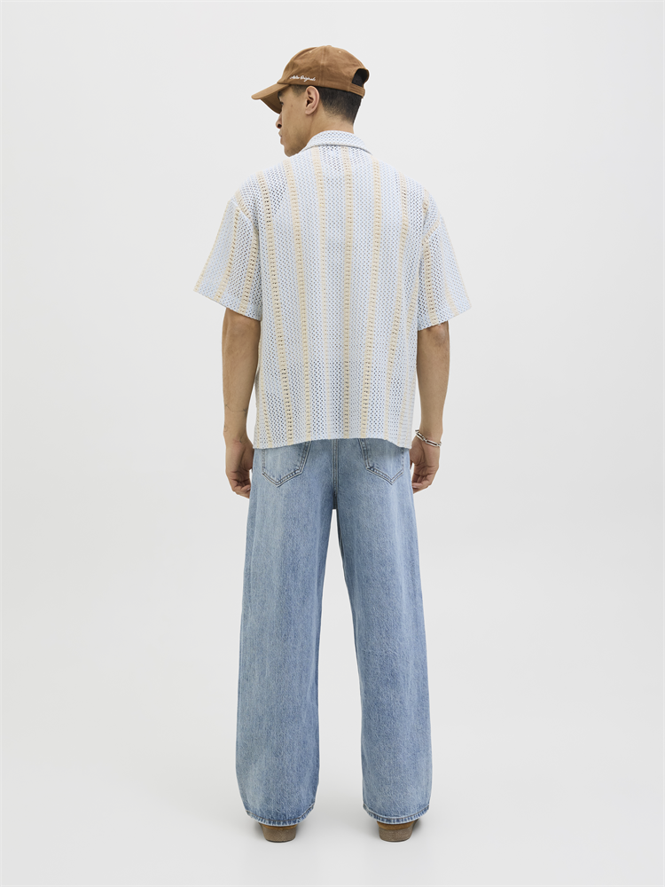 JORBELLAGIO CROCHET SHIRT SS SN - 12277295