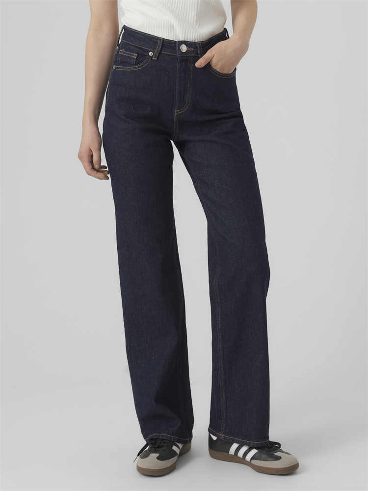 VMTESSA HR WIDE JEANS RA369 GA NOOS - 10297608