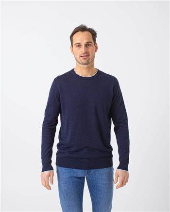 Johan R-neck Pullover Flat Knit - 24105JO11