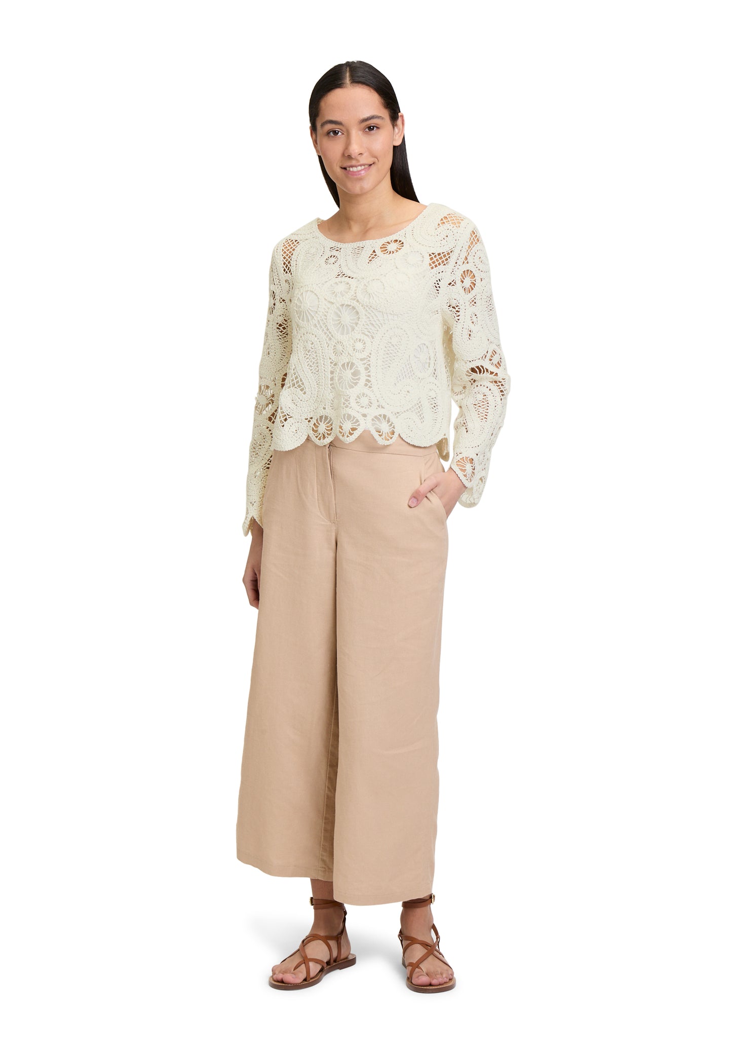 Strickpullover Kurz 3/4 Arm - 52451232