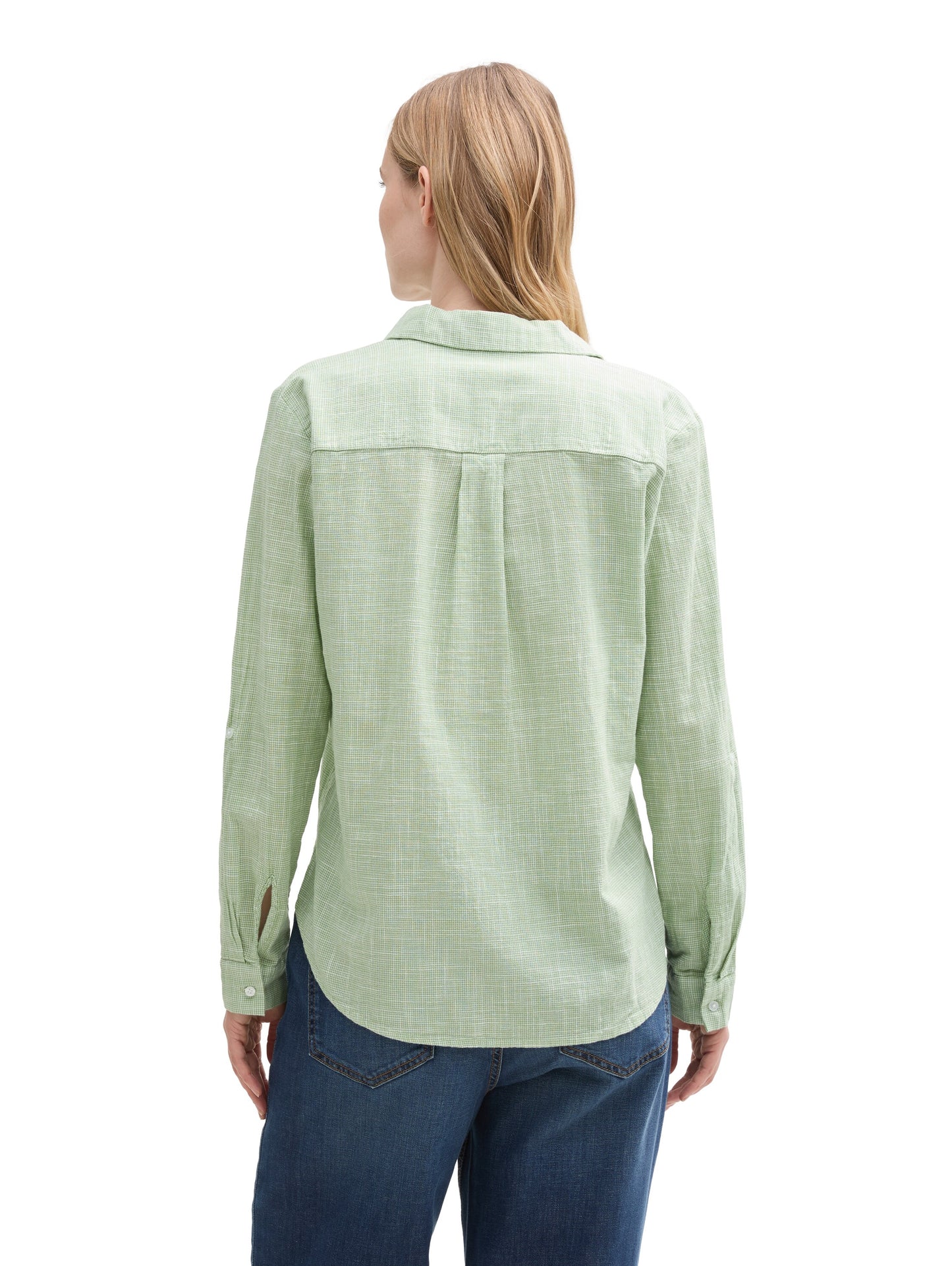 blouse with slub structure - 1035247