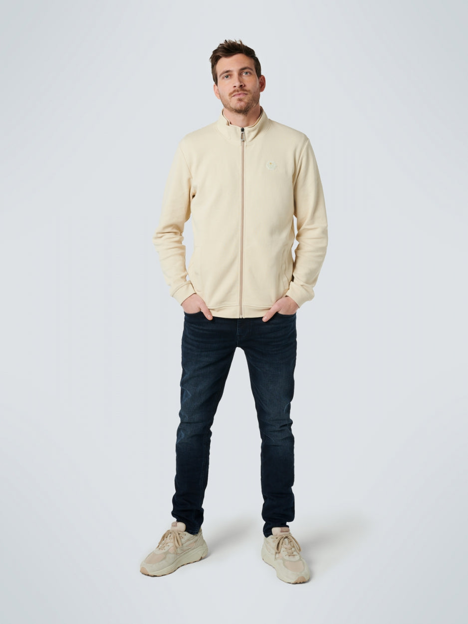 Sweater Full Zip Double High Neck S - 15100218
