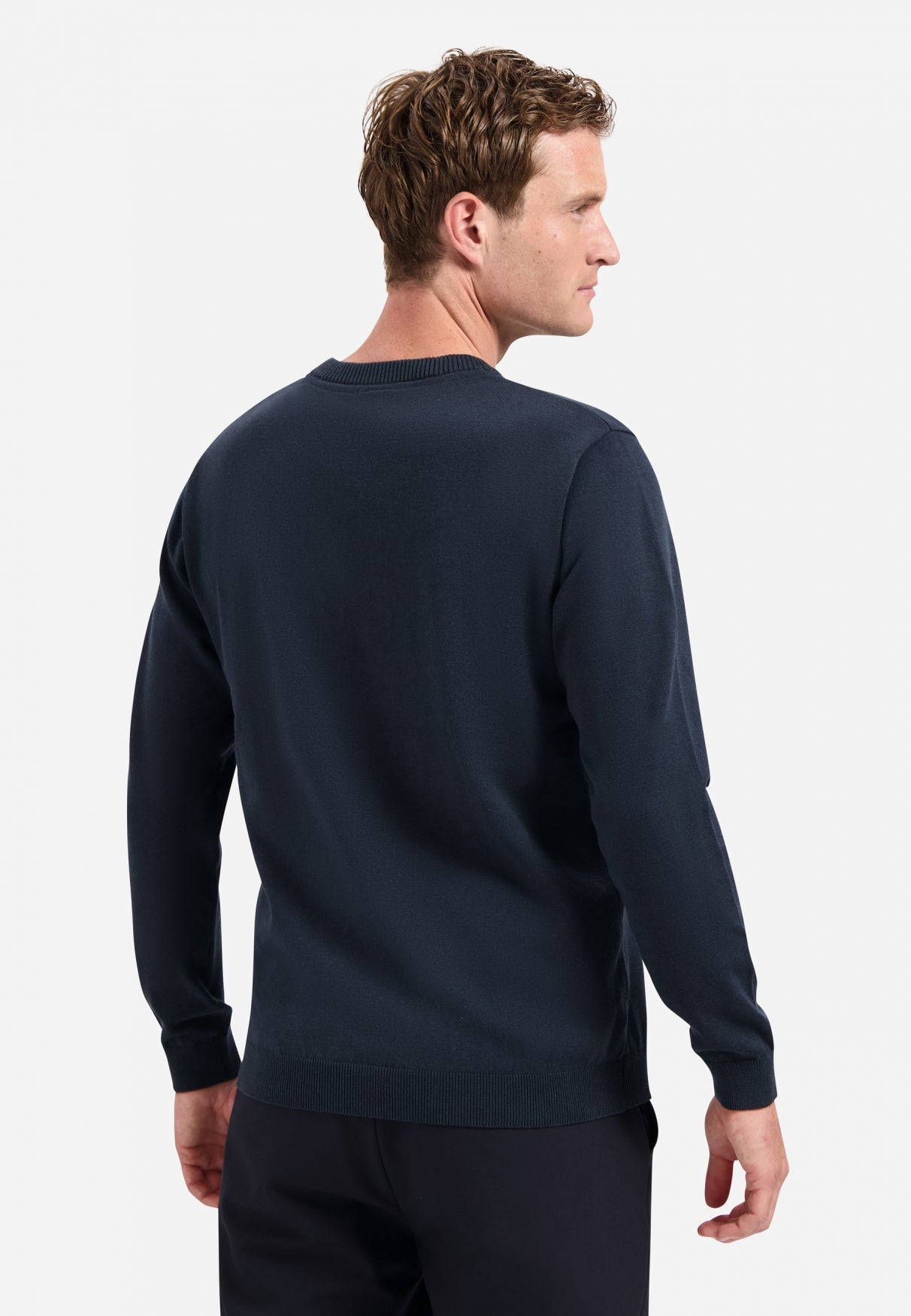 Pullover Crewneck 2 Coloured Melang - N2180