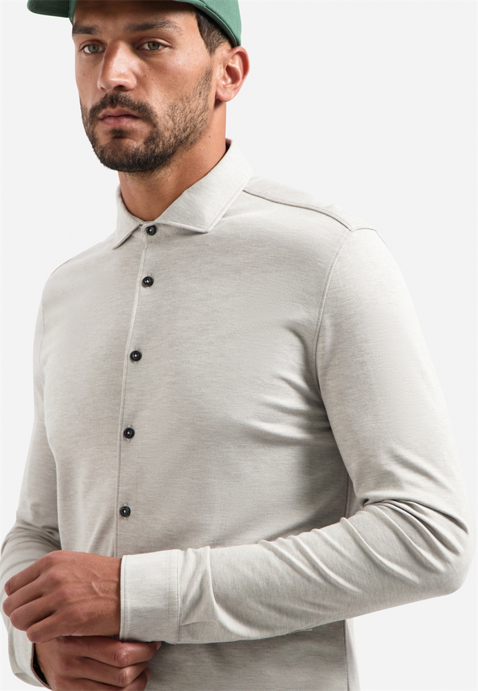 Shirt Jersey Melange Stretch - N4180
