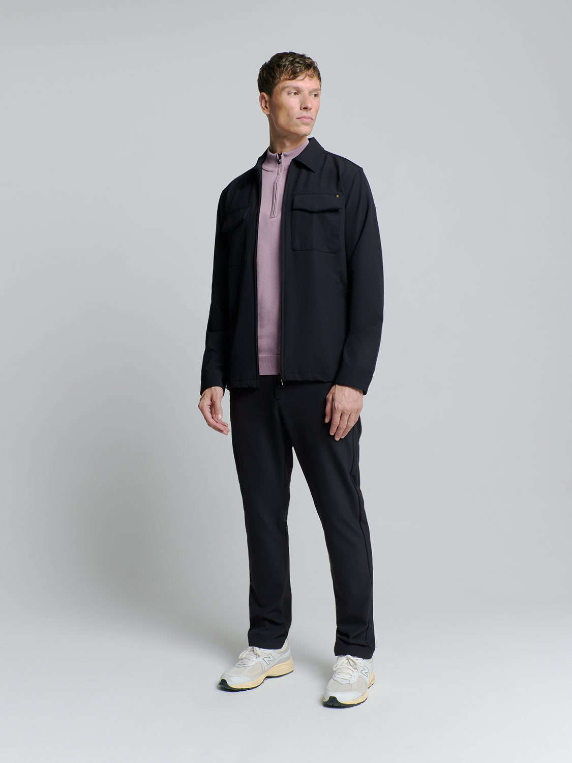 Overshirt Full Zipper Stretch Sedoc - 27510104