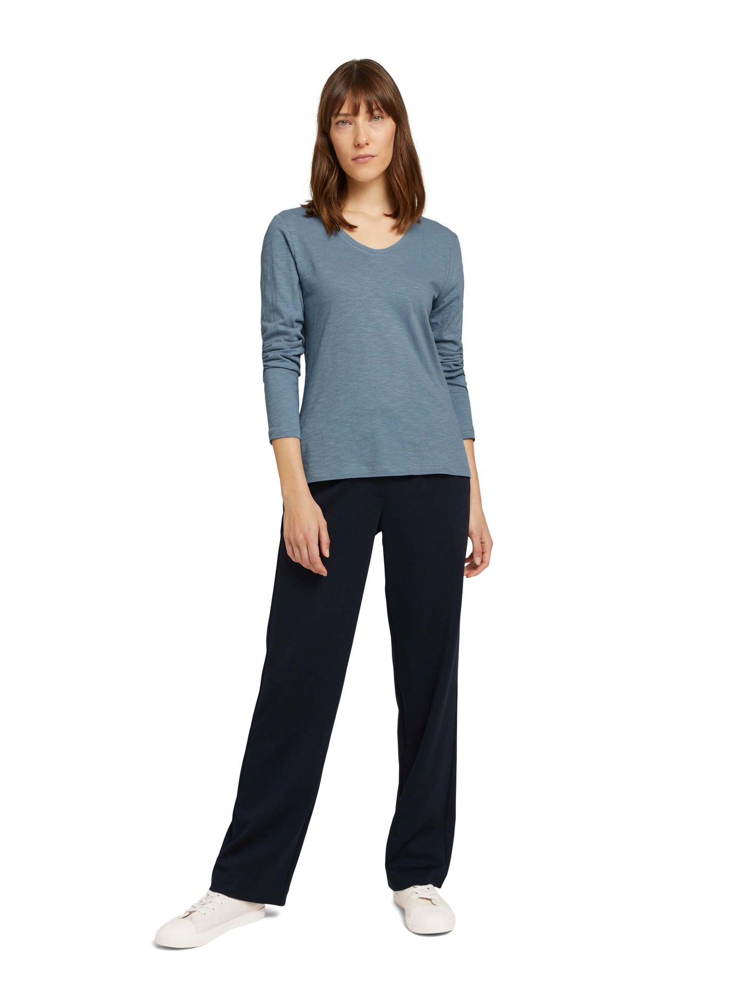 shirt basic V-neck - 1029660