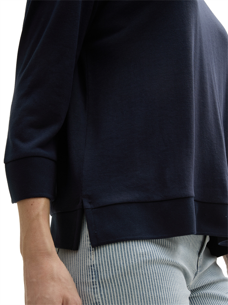 T-shirt rib v-neck - 1046417