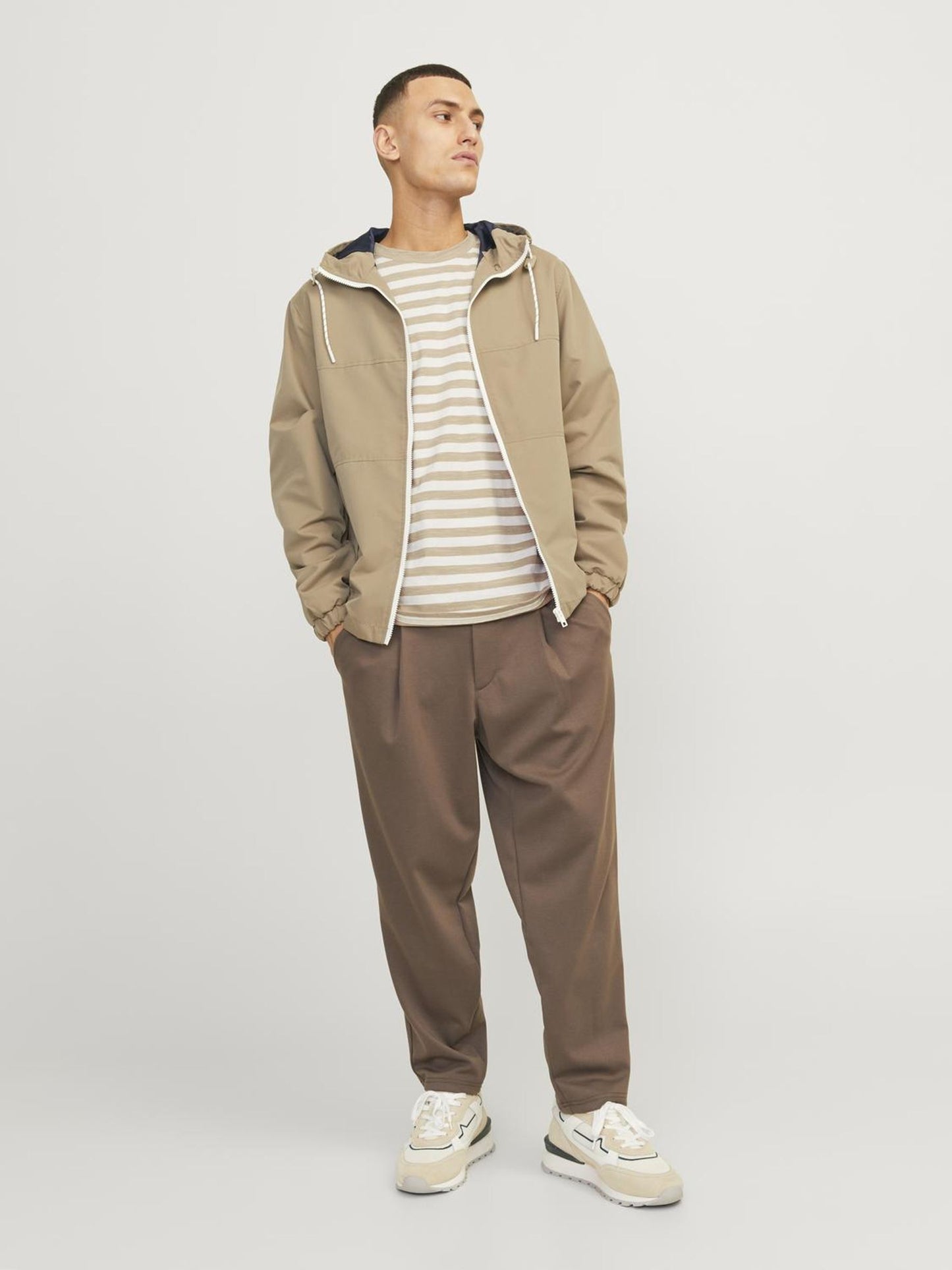 JORTAMPA STRIPE TEE SS CREW NECK - 12252176