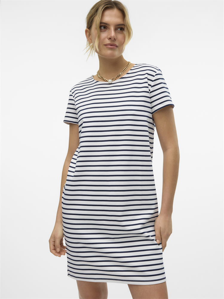 VMABBY SS SHORT ZIP DRESS JRS NOOS - 10304718