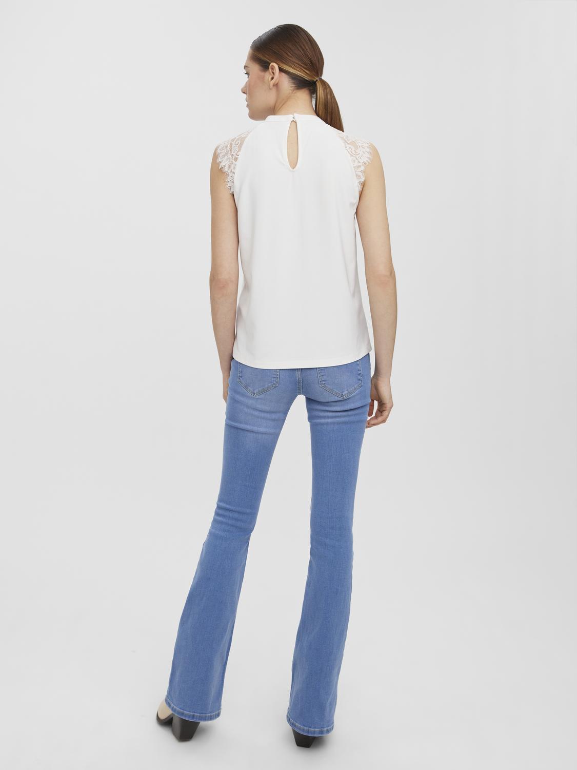 VMMILLA SL LACE TEE GA NOOS - 10226072