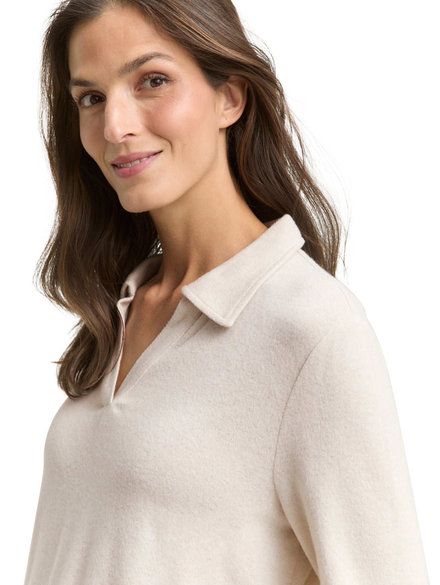 T-shirt cosy polo collar - 1048935