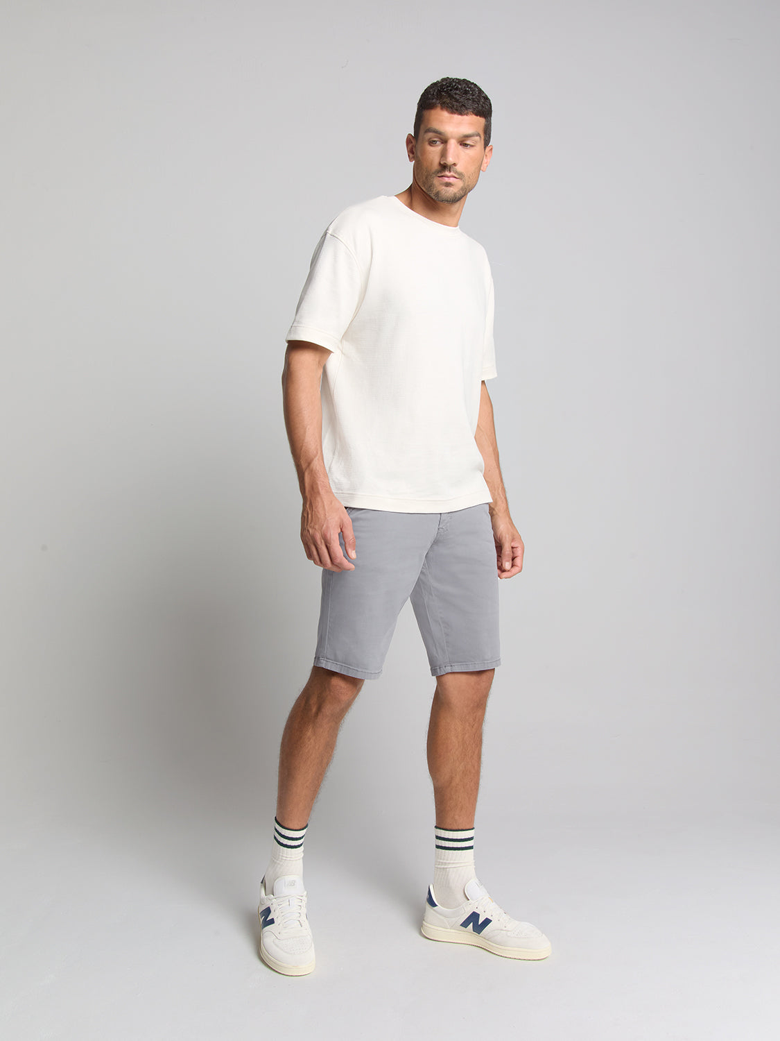 Short Chino Garment Dyed Twill Stre - 288190406