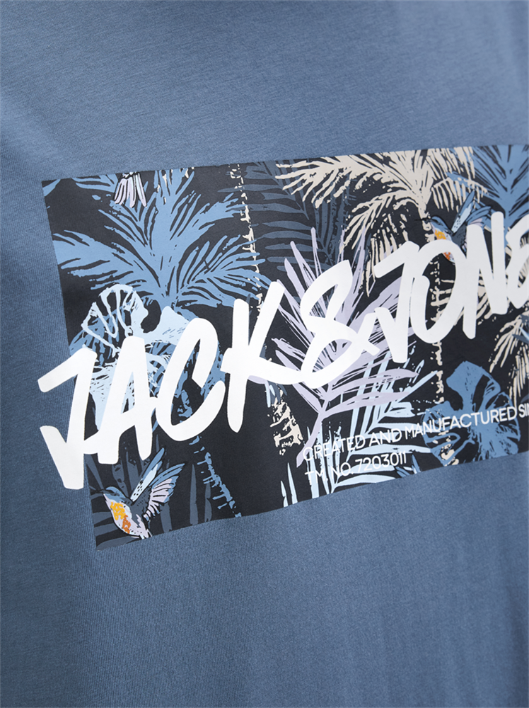 JJHAWAII SHAPE TEE SS CREW NECK LN - 12269324