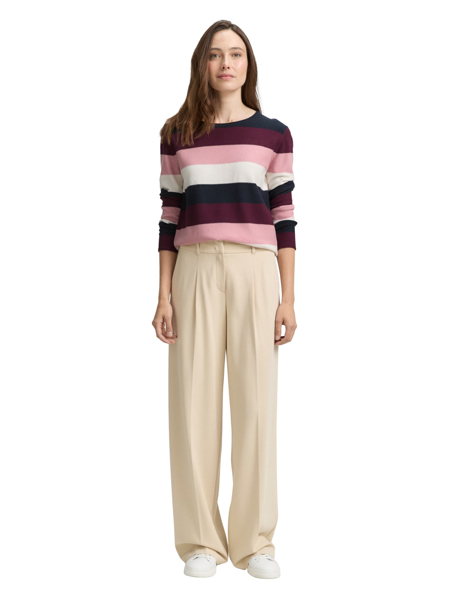 Knit structured striped - 1042952
