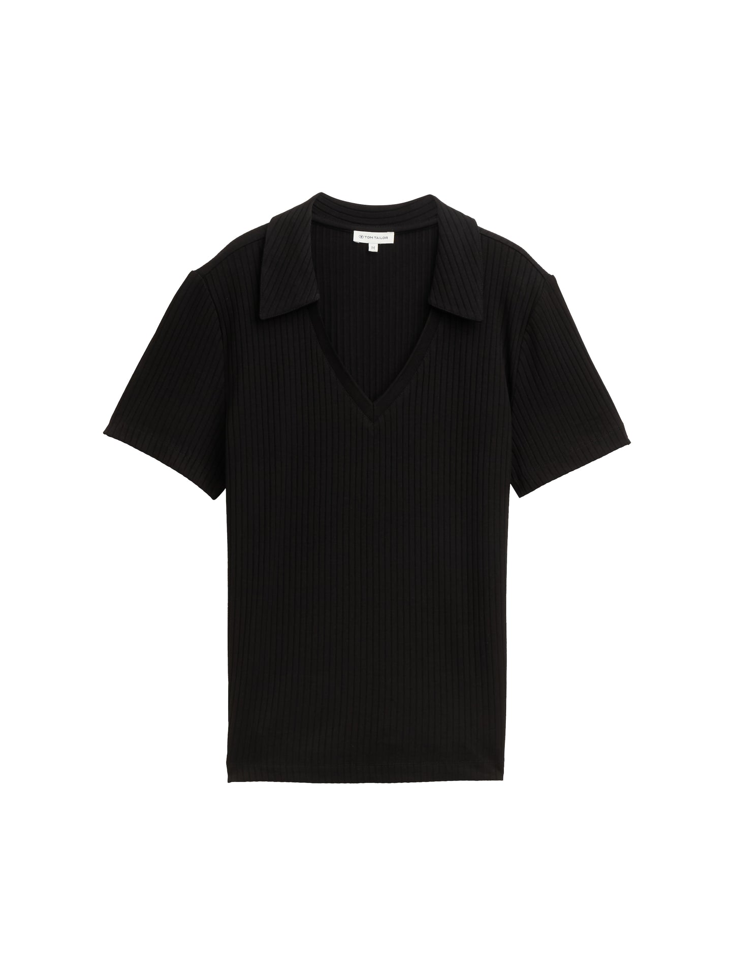 T-shirt rib polo shirt - 1046429