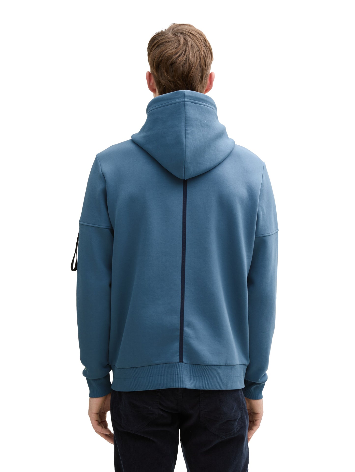 detailed hood jacket - 1045689