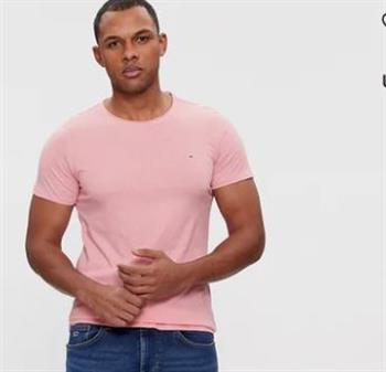 TJM SLIM JASPE C NECK - DM0DM09586