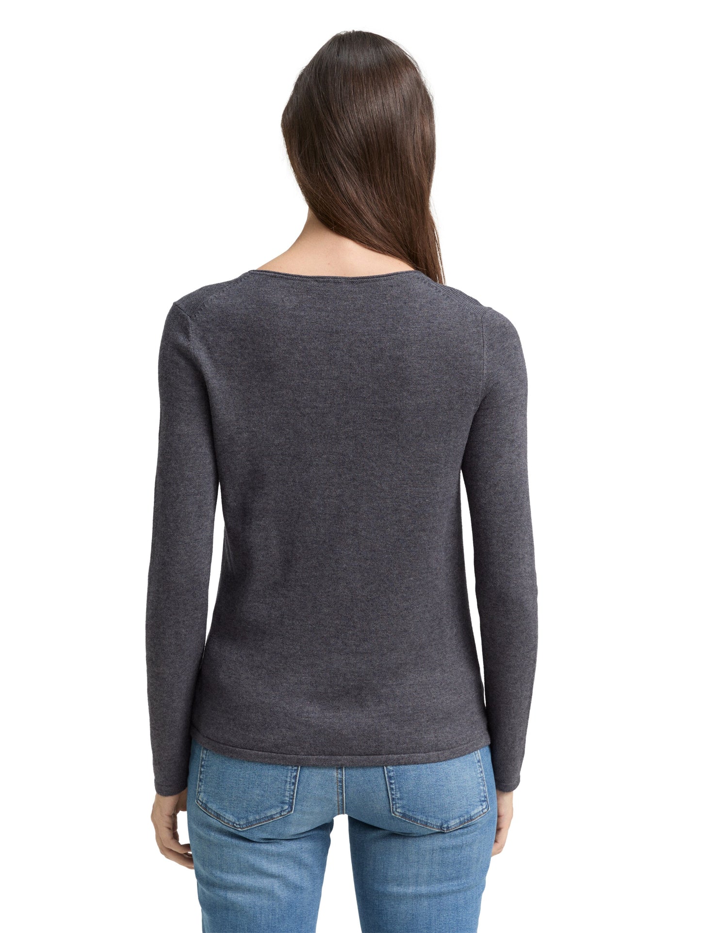 sweater basic v-neck - 1012976