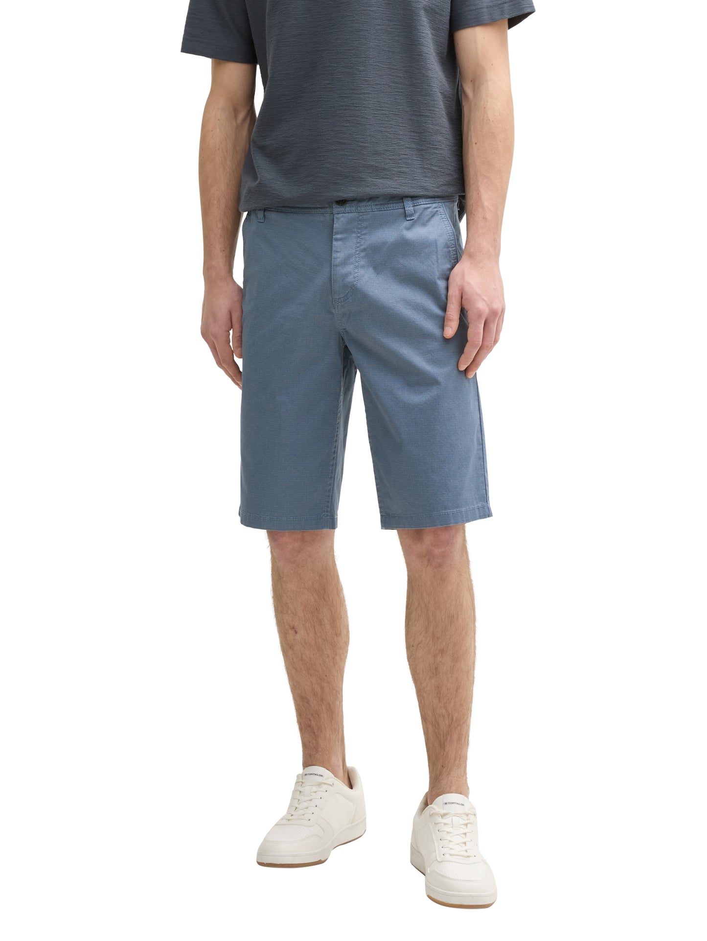 slim printed chino shorts - 1044706
