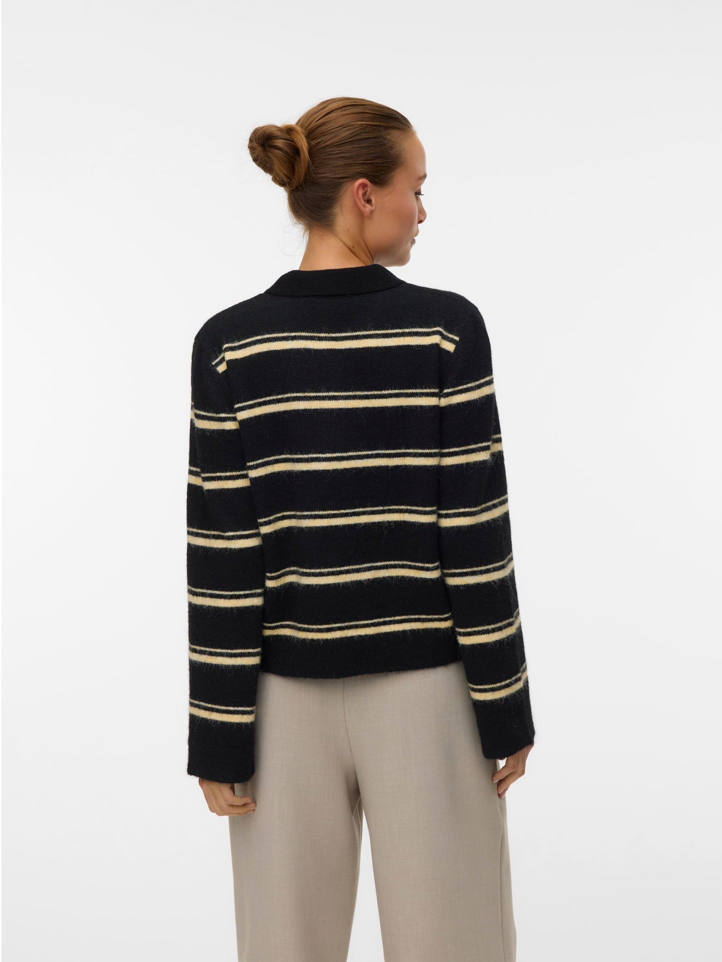 AWTACEY LS POLO KNIT - 10334366
