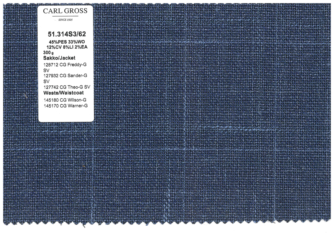 Sakko/Jacket CG Sander-G SV - 51.314S3 / 127932