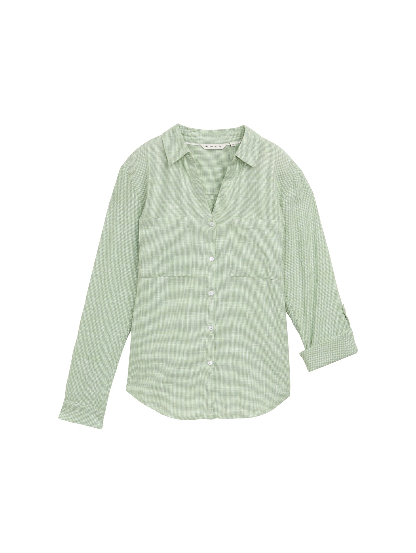 blouse with slub structure - 1035247