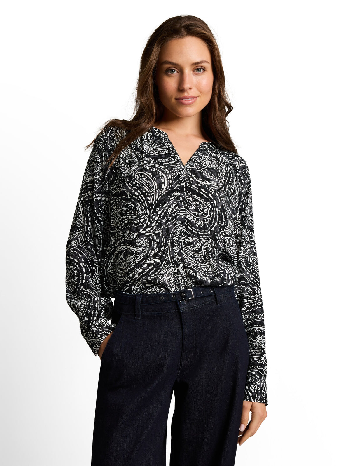 blouse easy longsleeves shape - 1052108