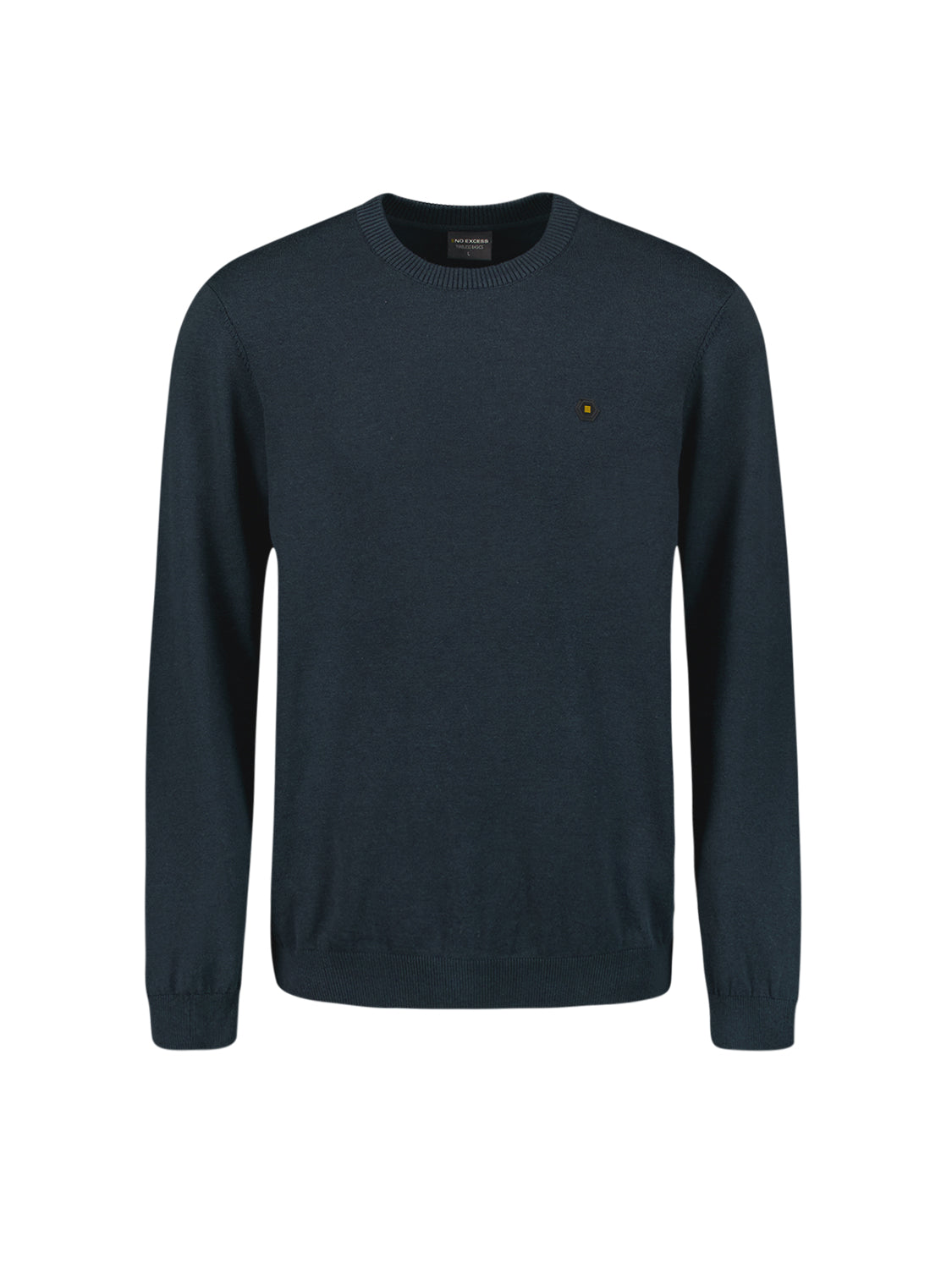 Pullover Crewneck 2 Coloured Melang - N2180