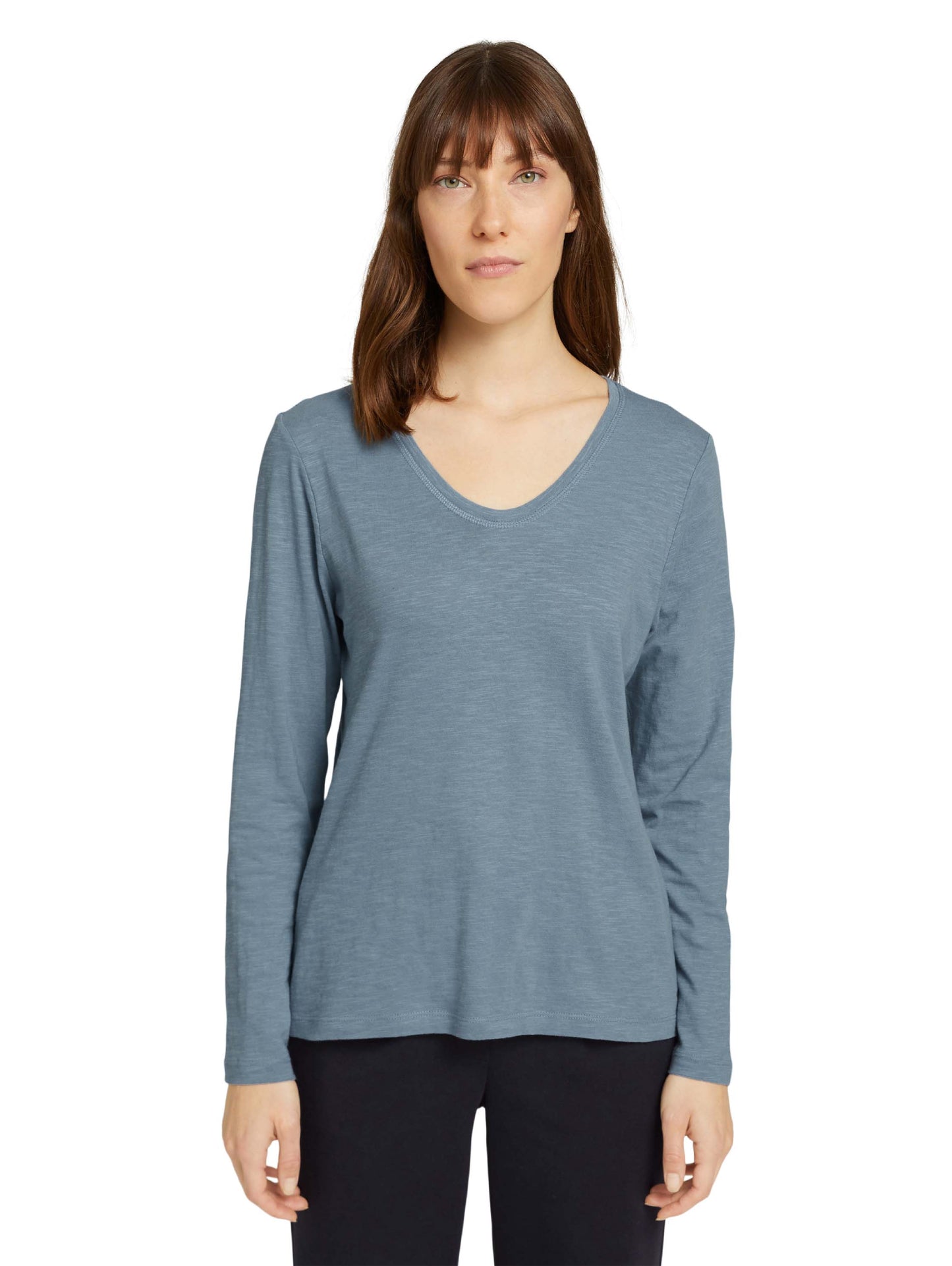 shirt basic V-neck - 1029660