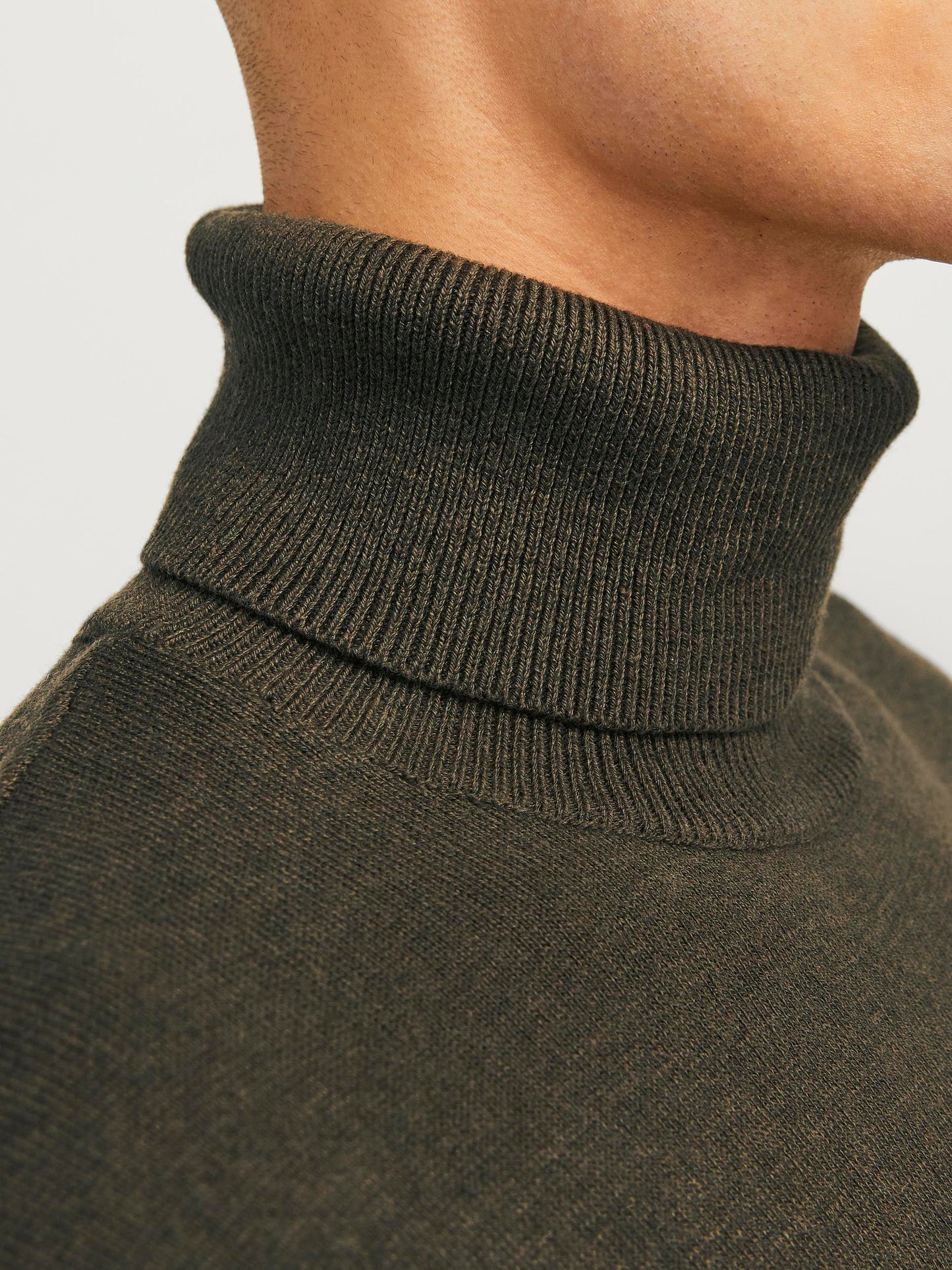 JJEEMIL KNIT ROLL NECK NOOS - 12157417