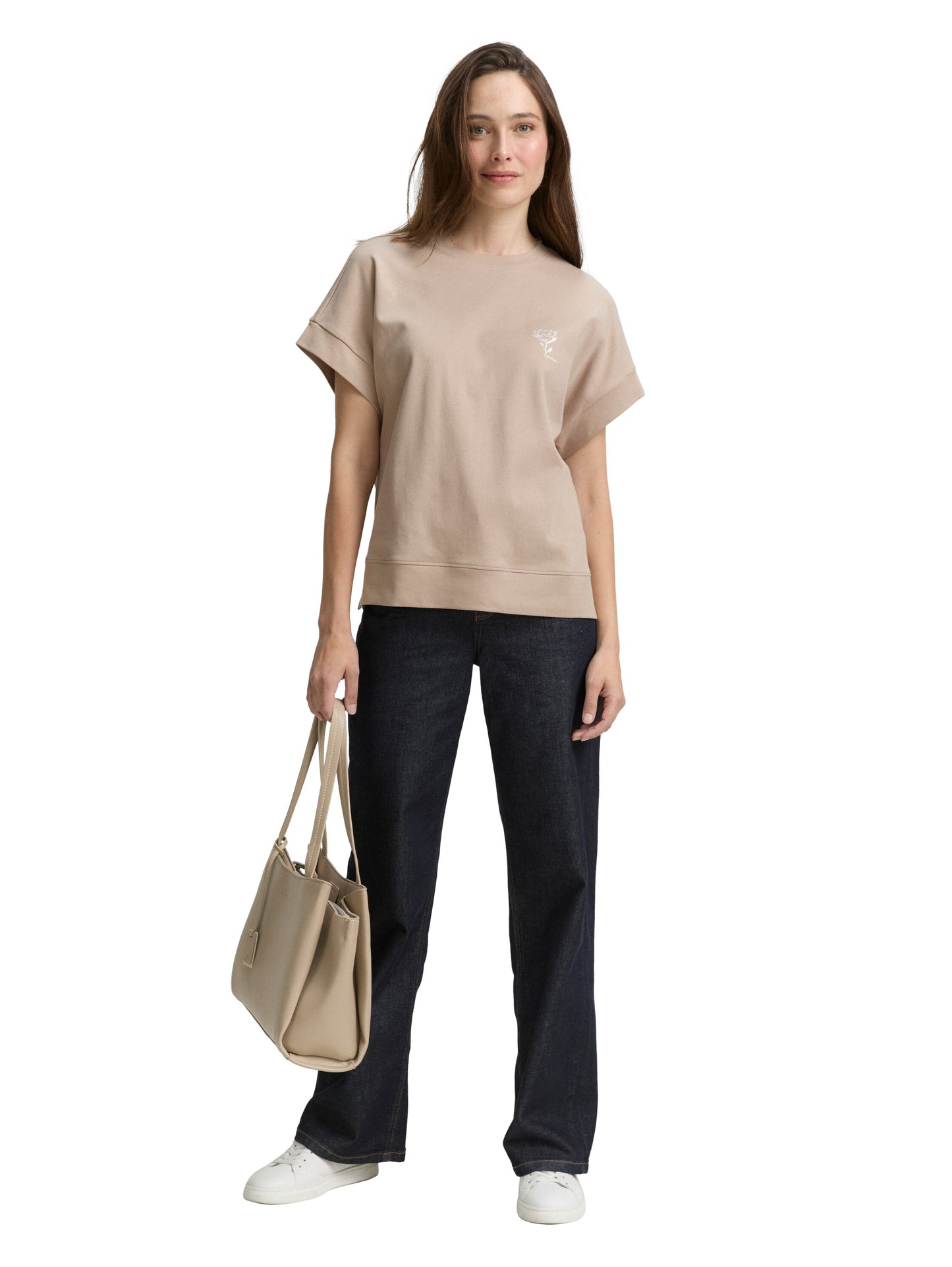 T-shirt crew neck chest artwor - 1048304