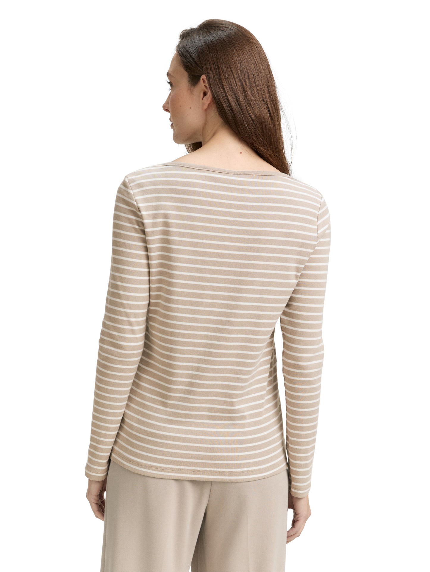 T-shirt striped boatneck - 1047730