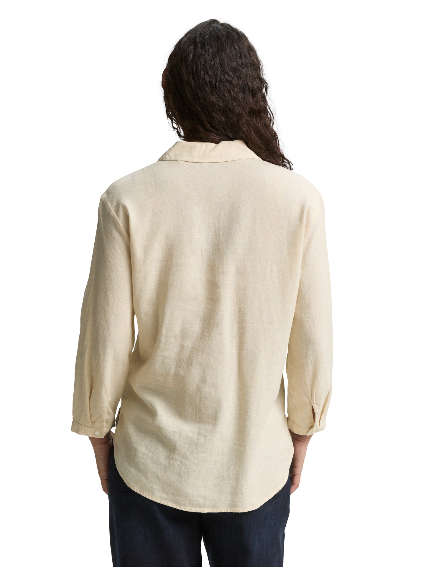 blouse easy shape with linen - 1046197
