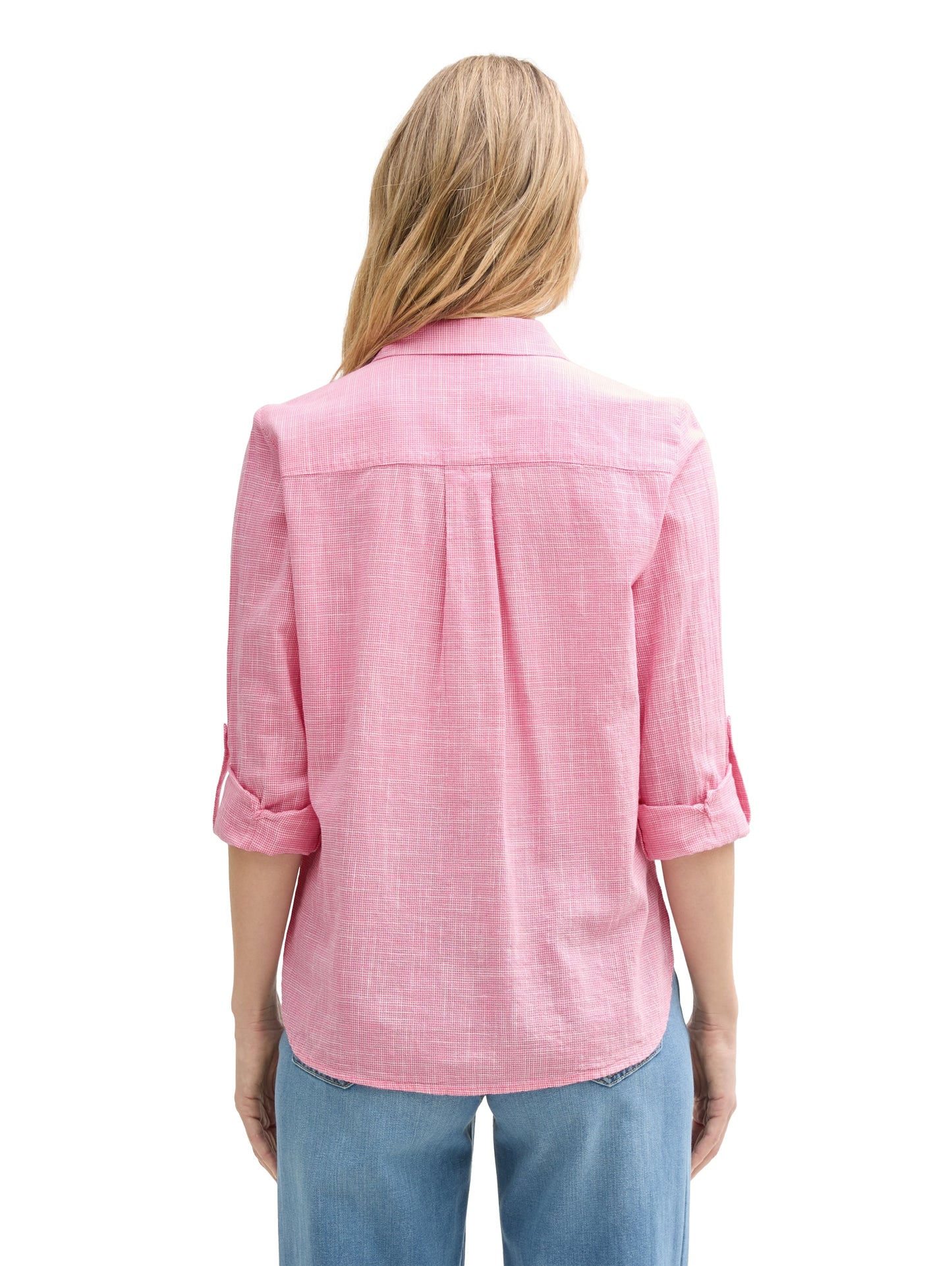 blouse with slub structure - 1035247